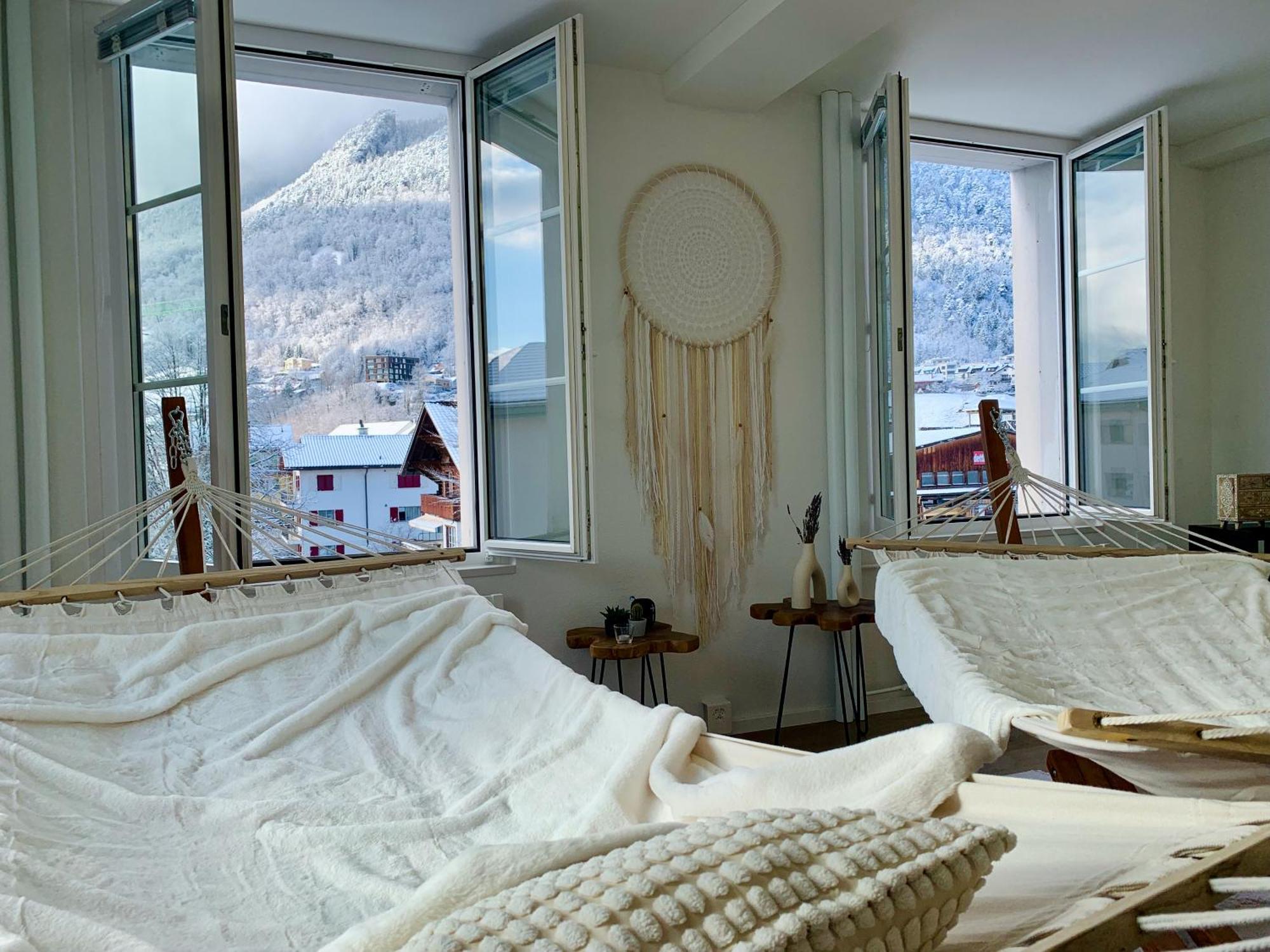 Апартаменты Eva O Wellnessoasis O Montainview O Pizzaoven O Ingenbohl Экстерьер фото
